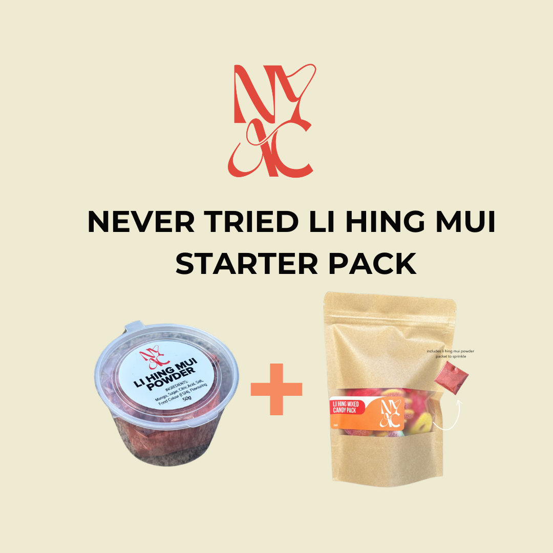NEVER TRIED LI HING MUI STARTER PACK