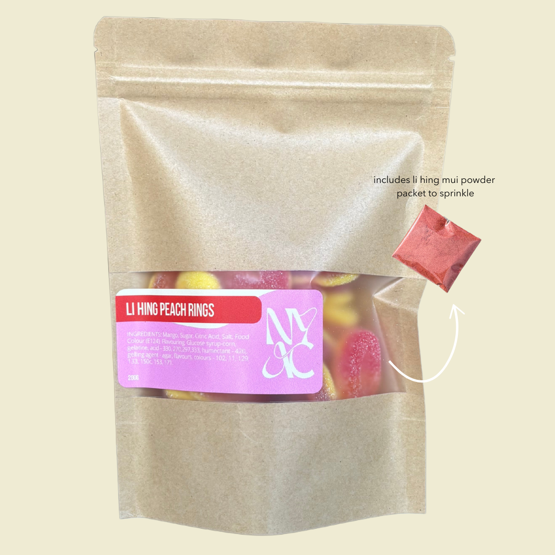 LI HING PEACH RINGS