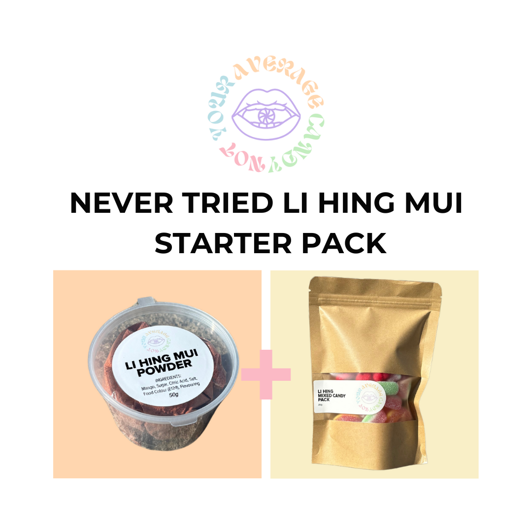 NEVER TRIED LI HING MUI STARTER PACK