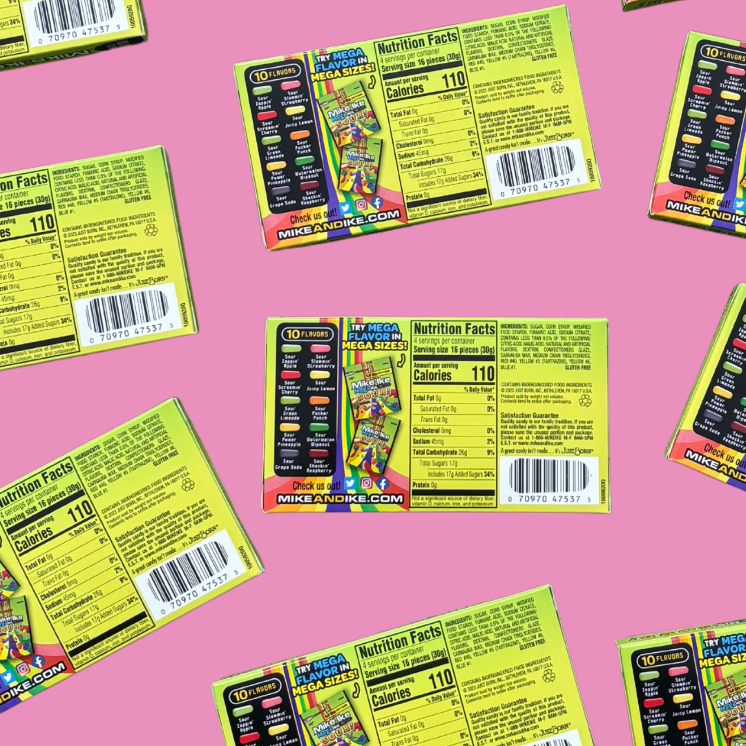 MIKE & IKE MEGA SOUR MIX 120g