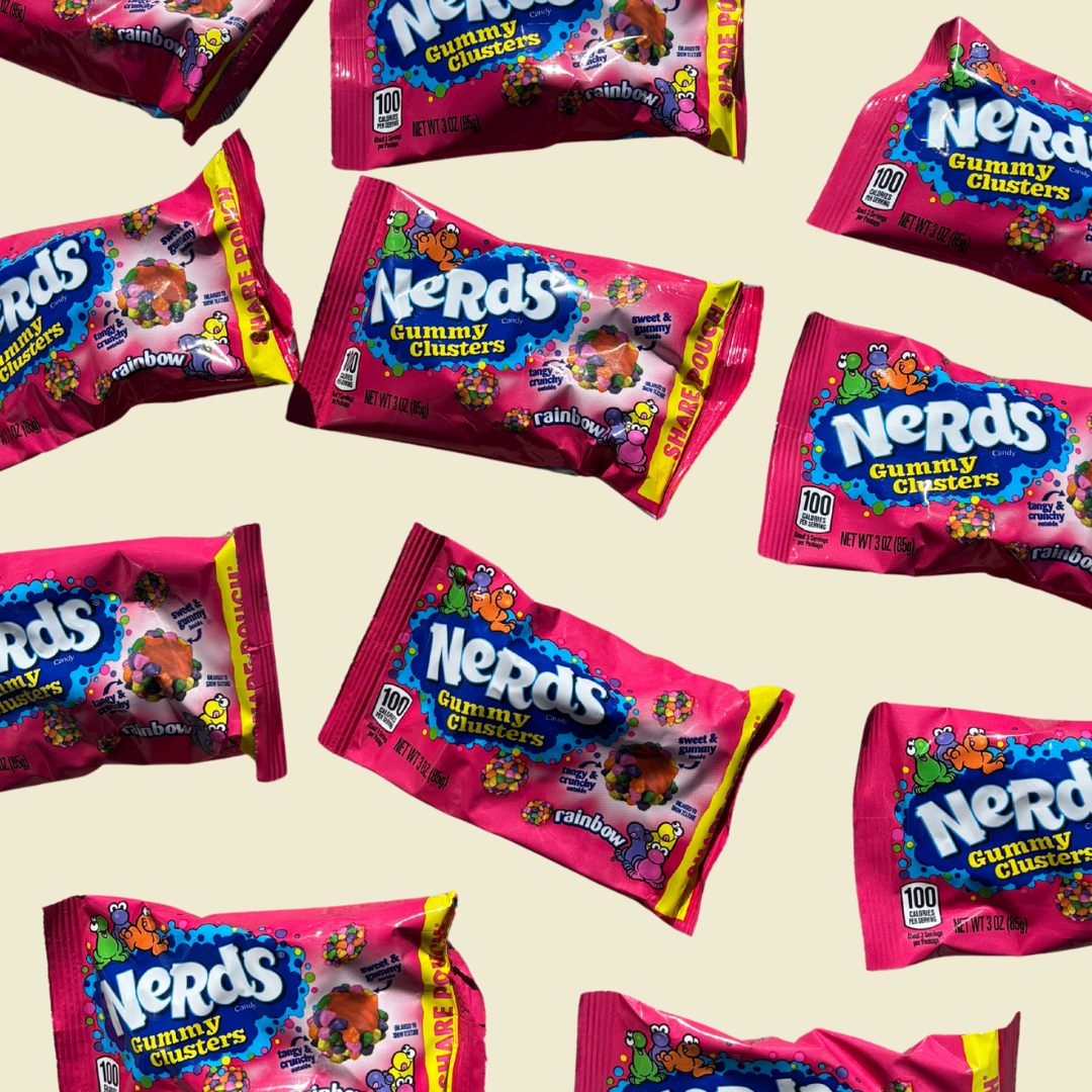 NERD GUMMY CLUSTERS - RAINBOW 85g