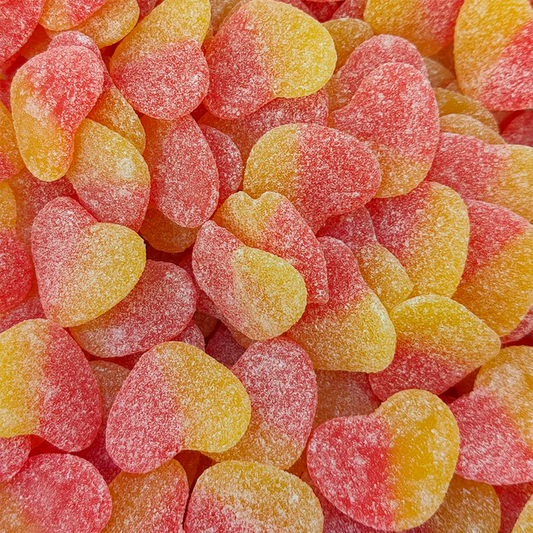 PEACH HEARTS